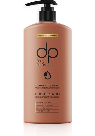 Dp Daily Perfection Şampuan Çörek Otu Yağı 800 ML