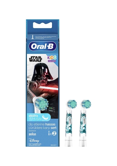 Oral-B EB10 Star Wars Çocuklar İçin Diş Fırçası Yedek Başlığı 2'li