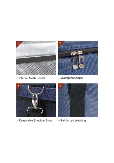 Suofeng 18l Piknik Soğuk Saklama Çantası - Dış Mekan Seyahat İçin Büyük Kapasiteli, Soğuk/sıcak Tutma Özelliği, Oxford Kumaş Malzeme Çok Renkli