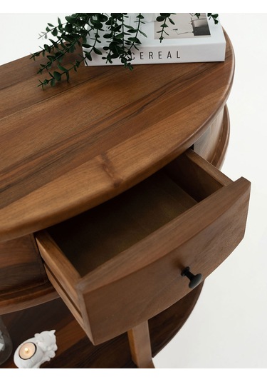 Elya Yarım Ay Dresuar Ceviz