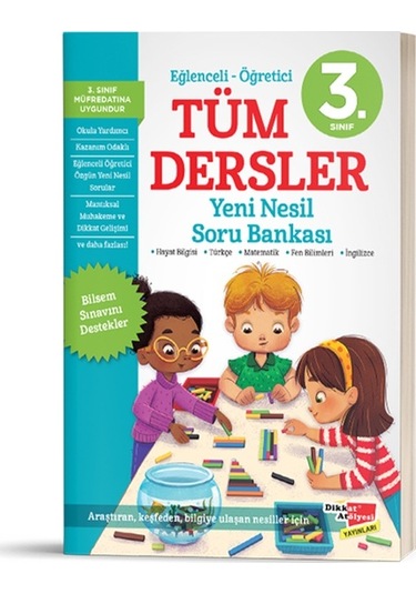 3. Sınıf Tüm Dersler Yeni Nesil Soru  Bankası