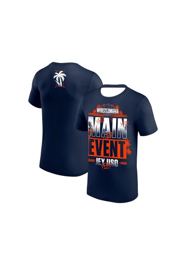 Snapbuyerkek Spor T-shirt Jey Uso Kraliyet Rumble Kazanan Siyah Kısa Kollu Çabuk Kuruyanbej Bej