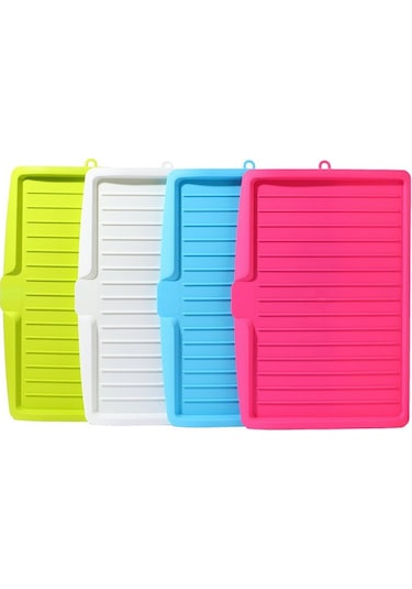 Wezone Mutfak Meyve Sebze Sulama Tepsisi, Tabak Bardağı Depolama Rafı, Yıkama Rakusu, Etkili Sulama Fonksiyonu, Mavi Renk Diğer