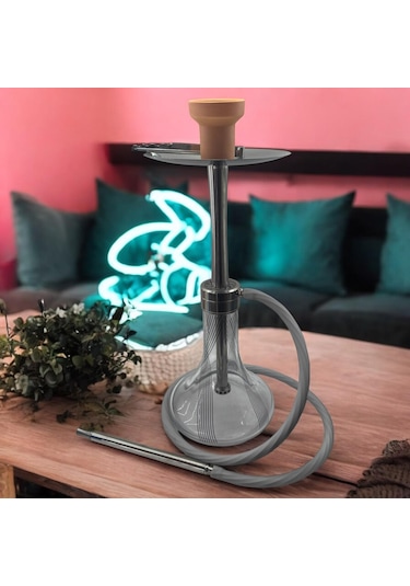 Komple Çelik Motifli Şişe Nargile,çelik Nargile Takımı,nargile