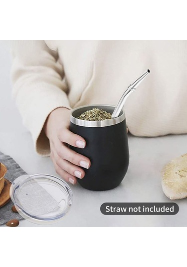 Ruicoo Paslanmaz Çelik Termos Kupa - 12oz Sıcak/soğuk Tutar, Seyahat Ve Ofis İçin 112 Karakter Diğer