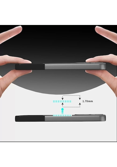 Samsung Galaxy Uyumlu S24 Fe Kılıf Magsafe Şarj Kartlıklı Mıknatıslı Duble 1.7mm Kapak Kart Bölmeli Laciver