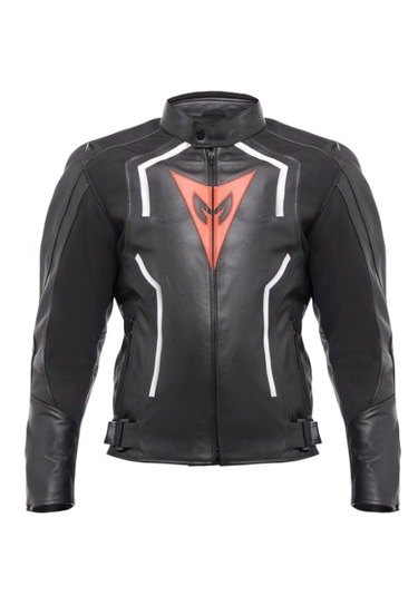 Combat Deri Korumalı Motosiklet Montu