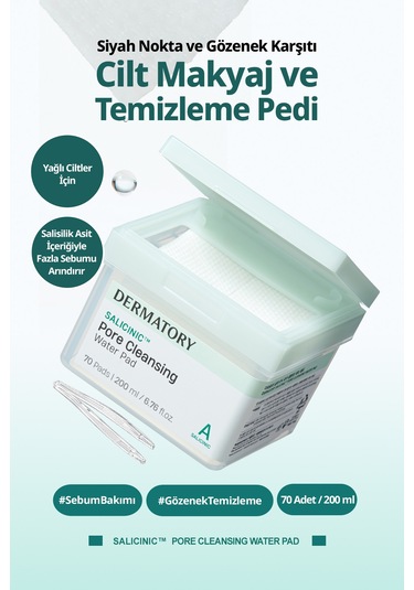 Dermatory Salicinic Pore Cleansing Water Pad
