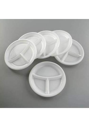 Laıma Tek Kullanımlık Plastik Bölmeli Düz Tabak Mutfak Eşyaları 176391518 Diğer