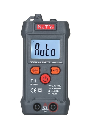 Agoodshop Avuç Içi Boyutunda Lcd Dijital Multimetre Otomatik