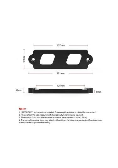 Sones Honda Civic 1988-2000 İçin Araba Alüminyum Alaşımlı Pil Sabitleme Braketi Mavi