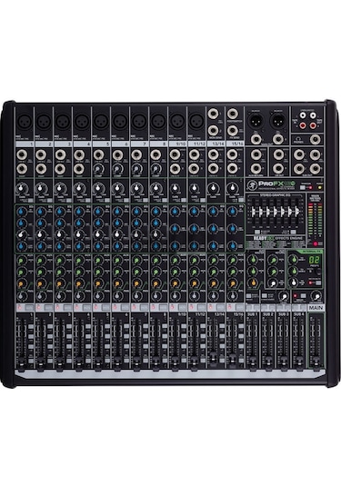 Mackie Profx16V2 16 Kanal Compact Mikser Siyah