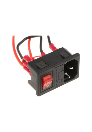 Homyl 220v/110v Güç Kaynağı Çıkışı Anahtar Prizi, 3d 26,5x5x3cm