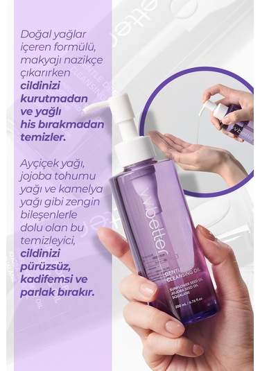 Vvbetter Gentle Deep Cleansing Oil Makyaj Temizleme Yağı 200 ML