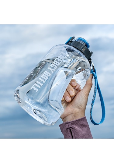 Sporcu Su Matarası 2500 ML Beyaz