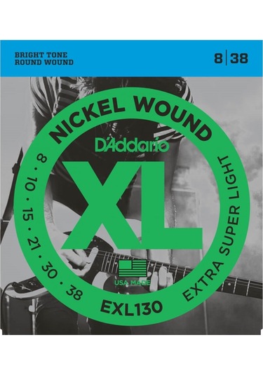 Daddarıo Exl130 8-38 Elektro Gitar Teli