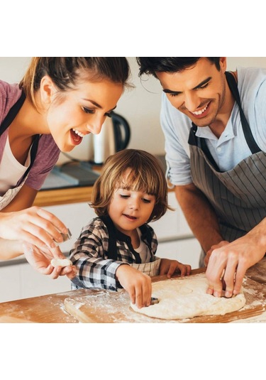 Sointeresting Paslanmaz Çelik Fondan Bisküvi Kurabiye Kesici Kek Pasta Kurabiye Kesici Puzzle Kalıp 4 Adet Gümüş