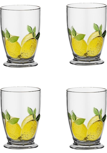 Lucky Art Limora Akrilik 475 Ml 4 Lü Bardak Seti Dıo30007