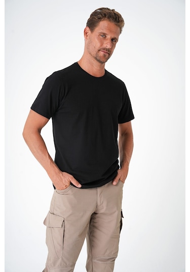 Mecanık Casual Neo Organic T-shirt Siyah