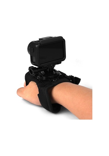 Dji Osmo Pocket için Bilek Bandı Ile 14 Adaptör Braketi 360 Derece