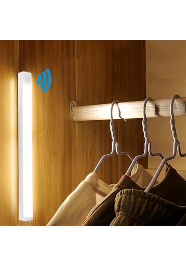 Willowhaven 6'li Akıllı Led Hareket Sensörlü Dolap Işığı 10cm Manyetik Usb Şarj Edilebilir