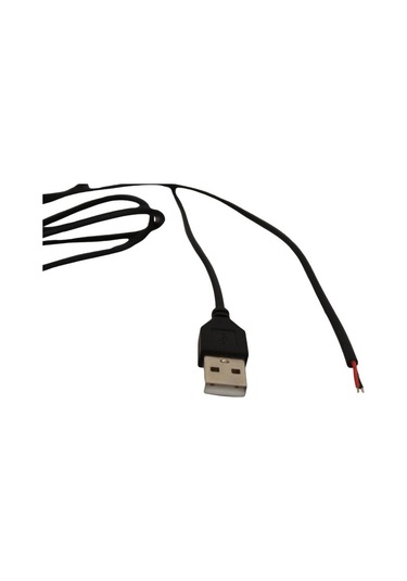 100 Cm Usb Erkek Kablo 2 Amper Ucu Açık Usb Kablo