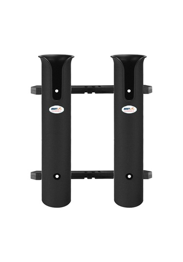 Taşınabilir Olta Rafı Çubuk Tutucular 2 Tüplü Abs Plastik Çubuk Rafları Ray Montaj Braketi