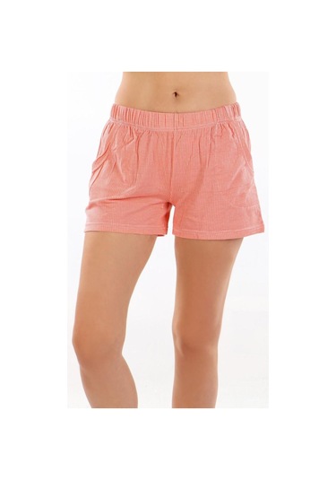 Mor Kadın Kısa Şort Üçlü Paket Likralı Mor