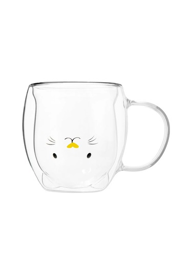 Perfecto Lınea Çift Duvarlı Ve Tabanlı Şeffaf Çay Kupası 280 Ml 312628296 Beyaz