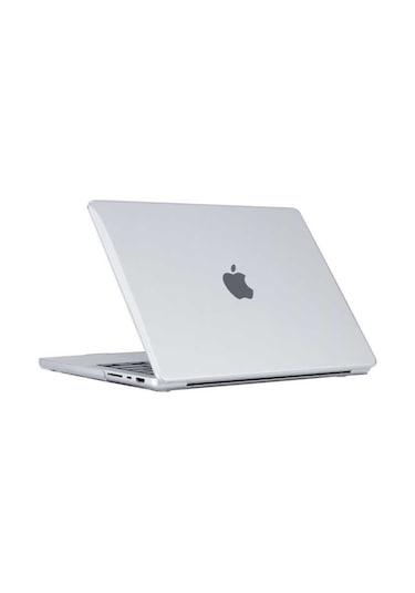 Ekılıf - Macbook Pro 14.2 2023 A2779 Uyumlu - Alt Ve Üst Koruyucu Msoft Kristal Kapak - Şeffaf