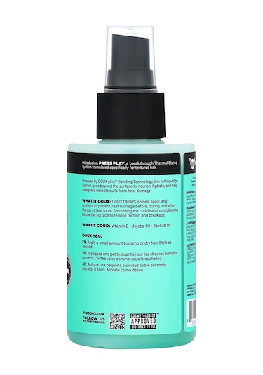 The Doux Doux Drops Parlatıcı Ve Isı Koruyucu Saç Spreyi 118ml