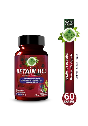 Betain Hcl Kapsül