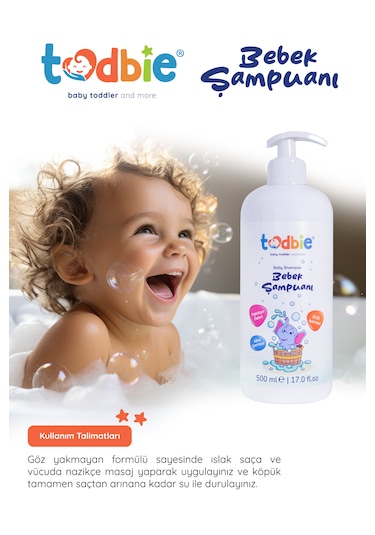 Todbie Bebek Şampuanı 500 ML x 4