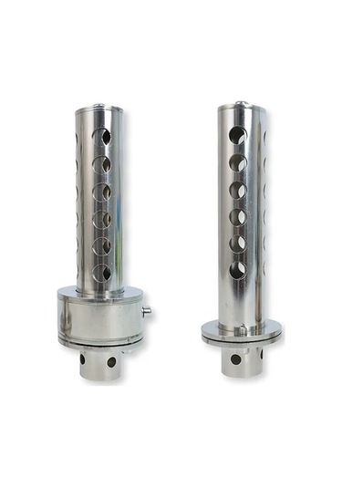 Hightower 1 Adet 48mm Evrensel Motor Egzoz Boru Aksesuarları Modifikasyon Parçaları