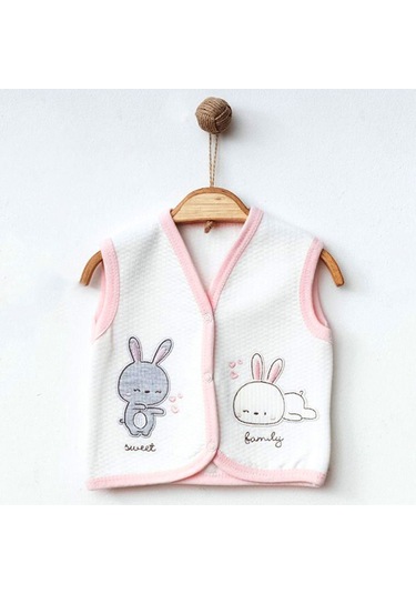 Ekebaby Sweet Family Lüx Kapitone Yelek 44118