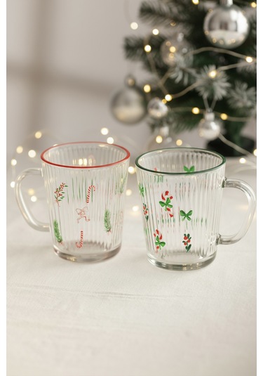 Winter Candy Optik 2'li Kupa Seti 360 Cc Renkli