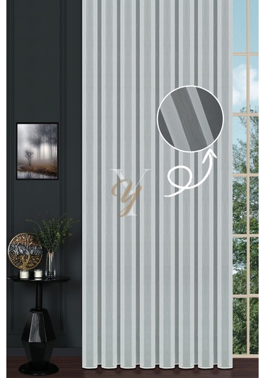 Elif 1204 Tül Perde V-ekru Ttm Ekru