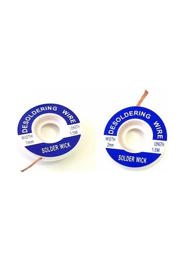 Class Zd-180 Lehim Temizleme Teli 2Li Set 1-2Mm