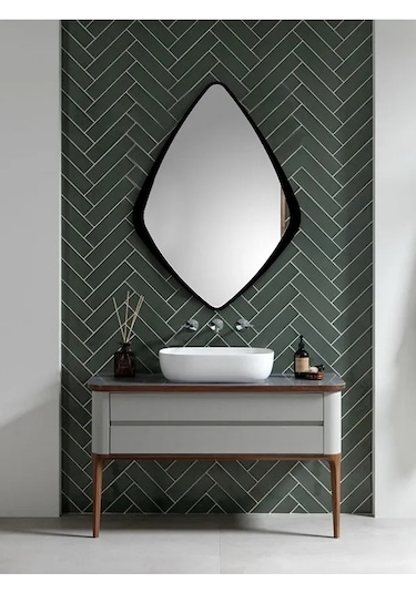 Fawdecor Baklava Model Dekoratif Duvar Aynası M2