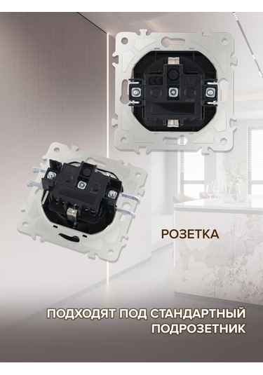 Arte Milano Topraklamalı Ve Kapaklı Gömme Priz 343354746 Set16-1-41-1 Black