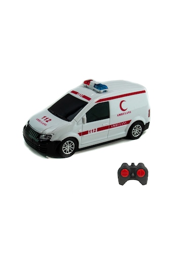 Uzaktan Kumandalı Full Fonk. Ambulans 1:20 Ölçek Caddy