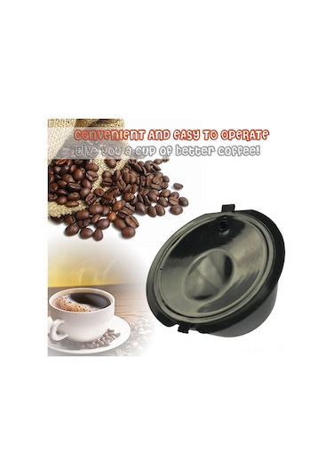 Moveevo "yeniden Kullanılabilir Dolce Gusto Kahve Kapsülü - 3'lü Set, Çay Ve Çikolata İçin Uygun" Diğer