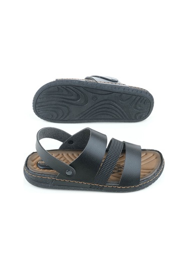 Gezer Yazlık Erkek Sandalet Terlik GT2YME.11651.00.010.0C Siyah