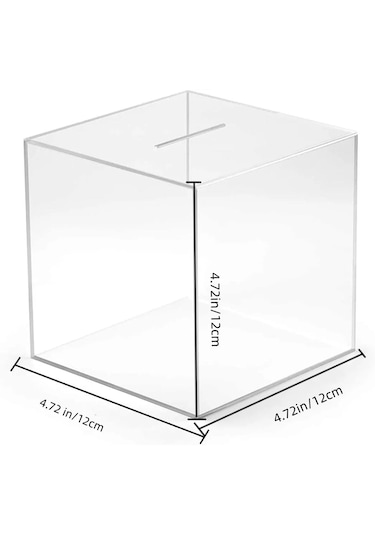 Dolıty Para Kumbarası Kumbara Çocuklar Saklama Kutusu, Kişisel 12cmx12cmx12cm