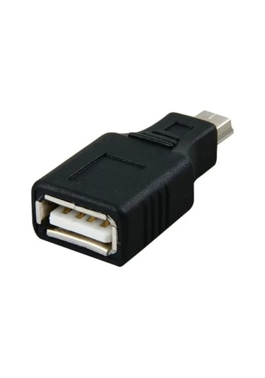 Usb Dişi 5 Pin Mini Usb Erkek Çevirici, Otg Araç Aux Çevirici Otg Adaptör
