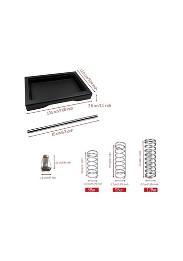 Besthome1 6 Parça Gaggia Classic Tamir Seti, Damlacık Tepsisi, Yaylı Uçlar, Atık Su Kutusu Diğer