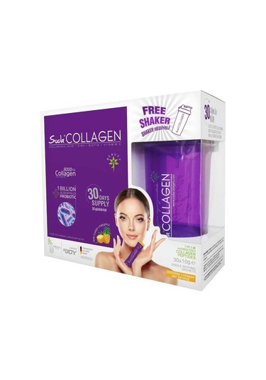 Suda Collagen + Probiotic Ananas (Pineapple) Saşe 30x10 G + Shak