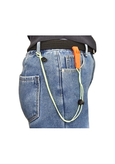 Karabinli Çift Frekans Acil Durum Afet Turuncu Düdük 120 Çok Renkli