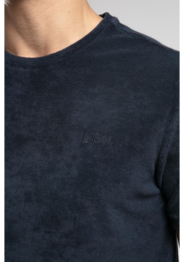 Lee Cooper Naul Erkek O Yaka T-shirt Lacivert-19832 Lacivert