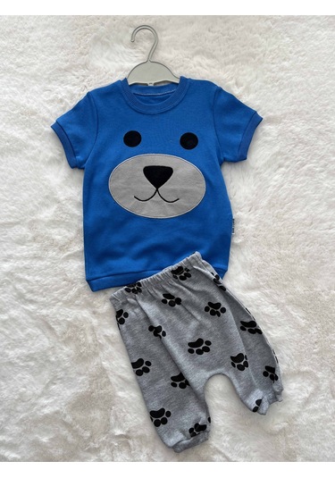 Köpekli Yazlık Takım mavi